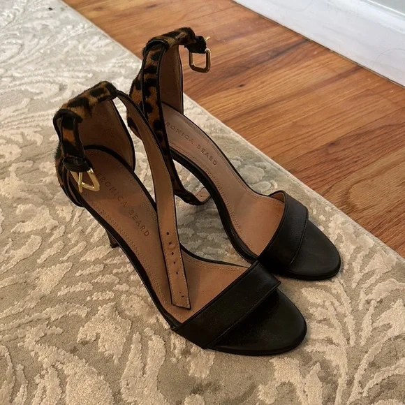 Veronica Beard Calf Hair Sandal - Picture 4 of 6